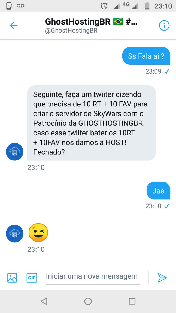 GLR ajuda aí Pra Whiter Ter Tbm Um Servidor De Skywars Pra Vcs <a href="/CraftPimentinha/">Bya 🦋🤎</a>  @buildersher <a href="/GhostHostingBR/">GhostHostinhgBR</a>