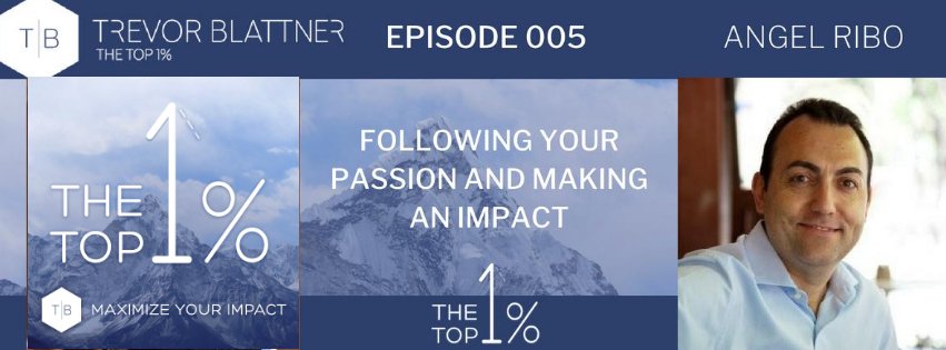 Following your #passion is an important key to #success- join me for my conversation with <a href="/AngelRibo/">AN G EL</a> about how to do just that! zurl.co/Jq3J