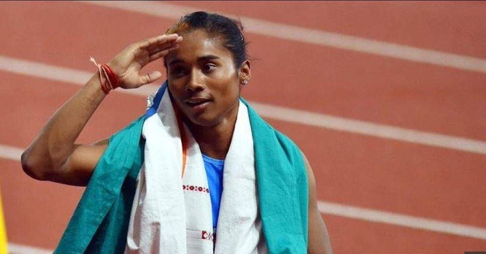jteesportsindia's tweet image. 15 दिनों में हिमा दास ने जीता चौथा गोल्ड मेडल, 19 साल की इस एथलीट को पूरा देश सलाम कर रहा है। #Proudmoment #Jtee #JteesportsIndia #Himadas #Indiansports #Athlete