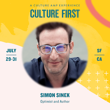 Let's build a better workplace together! Join us at <a href="/CultureAmp/">Culture Amp</a> 2nd annual Culture First conference and learn from inspirational keynote speakers like <a href="/simonsinek/">Simon Sinek</a> bit.ly/32BcC68 #CultureFirst19