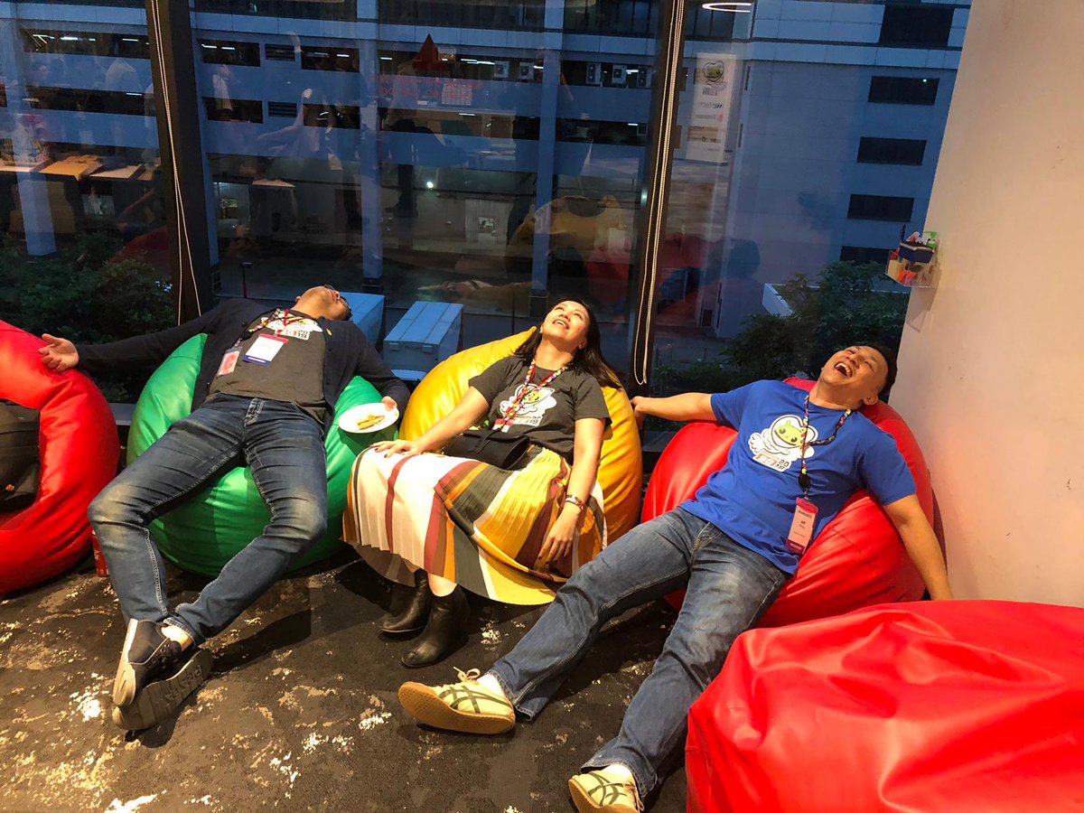 DroidconSG core team after the After Party! #droidcon #sg #2019