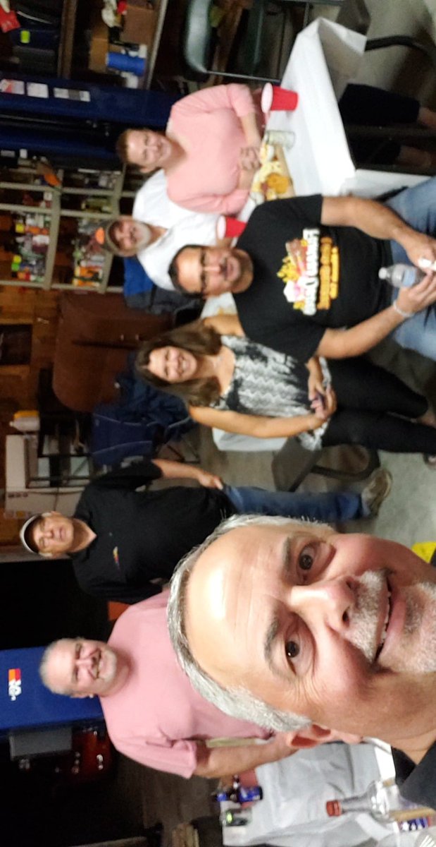 dragracer64's tweet photo. Watching the Corvette C8 reveil online in my Garage with friends #corvette https://t.co/M1iVcIZzGb