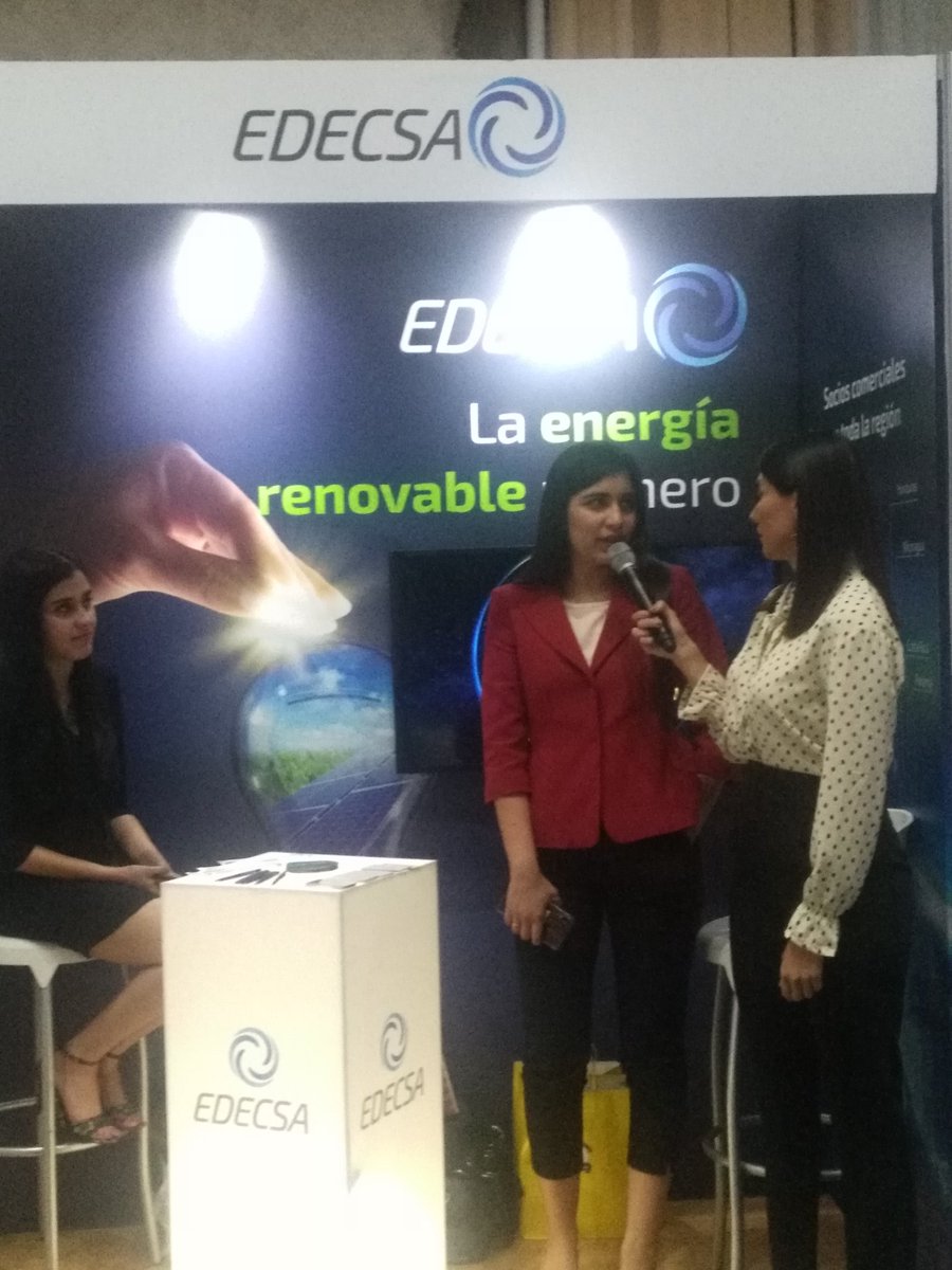AmChamSal's tweet photo. #EDECSA, una empresa de energía renovable y qué promueve el uso de la tecnología sustentable está aquí con nosotros. https://t.co/maDKCwAwYp