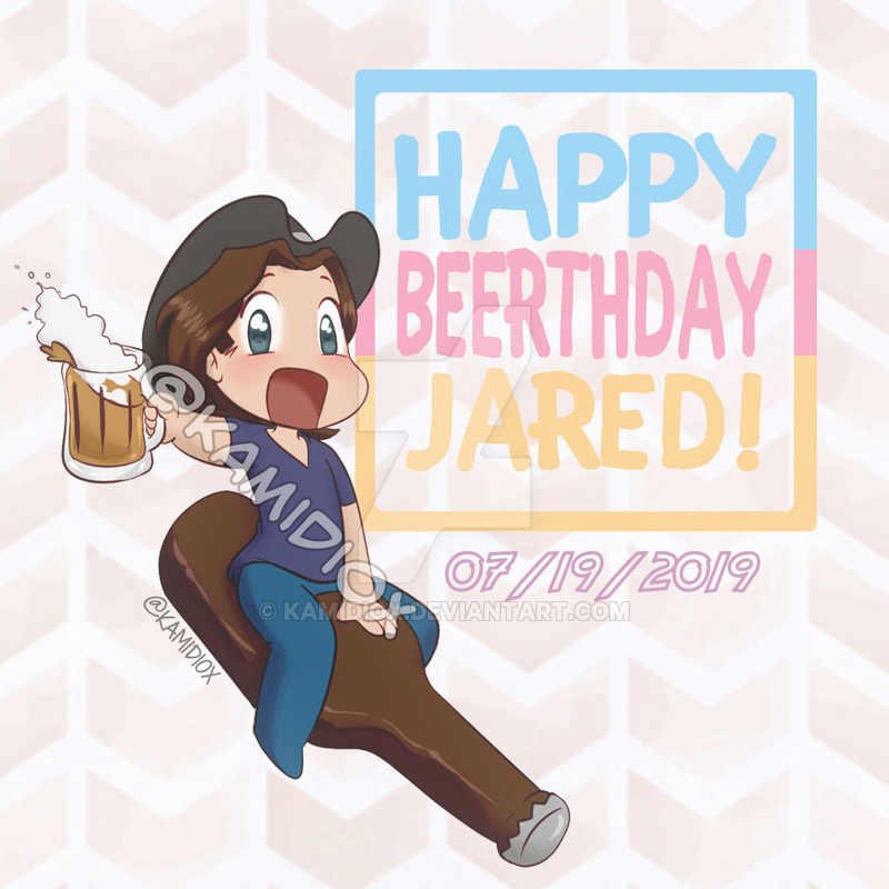 Happy Beerthday, <a href="/jarpad/">Jared Padalecki</a>! The great man is he who does not lose his child's-heart. And you are a real great man! Cheers to you!

#HappyBirthdayJared
#HappyBirthdayJaredPadalecki