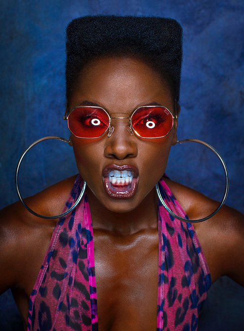 Happy birthday @allanamato you creative photographer you ????  I had fun recreating this #gracejones