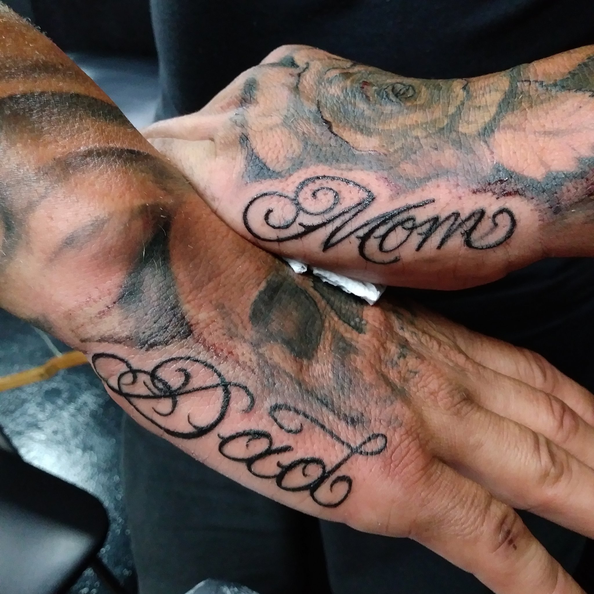 Lettering Tattoos - Fallen Tattoo Studio