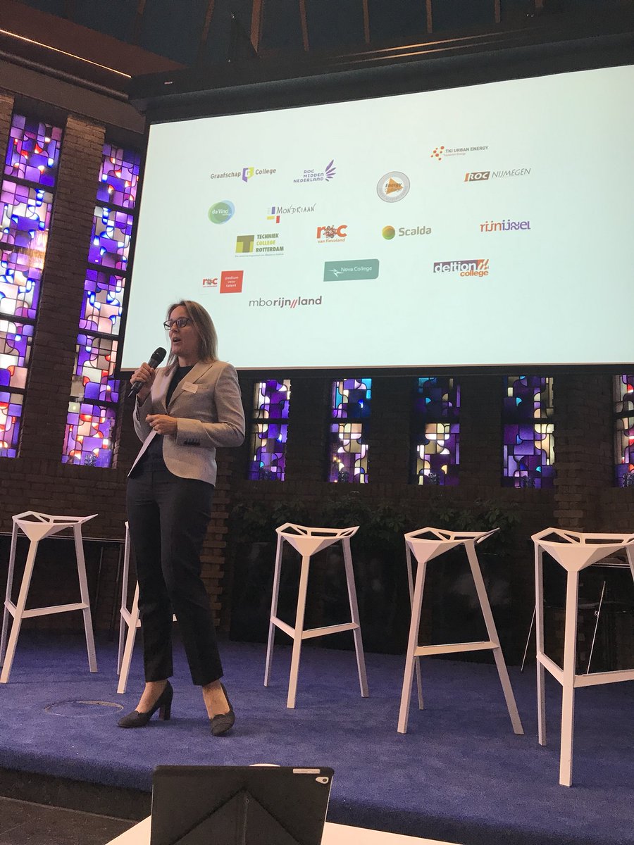 Aftrap landelijk mbo-platform voor energieonderwijs <a href="/TSEnergie/">Topsector Energie</a> door <a href="/MarshaWagnerMW/">Marsha Wagner</a> met mooi consortium van mbo-partijen als koplopers! #deuitdaging