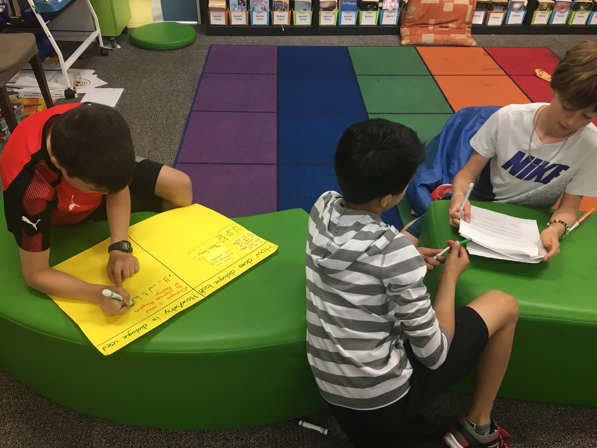 HarrisonASIJ's tweet photo. Noticing what dialogue looks like and how we can use it to enhance our own writing ✍️ #readingforwriting https://t.co/64tJKOcL6h