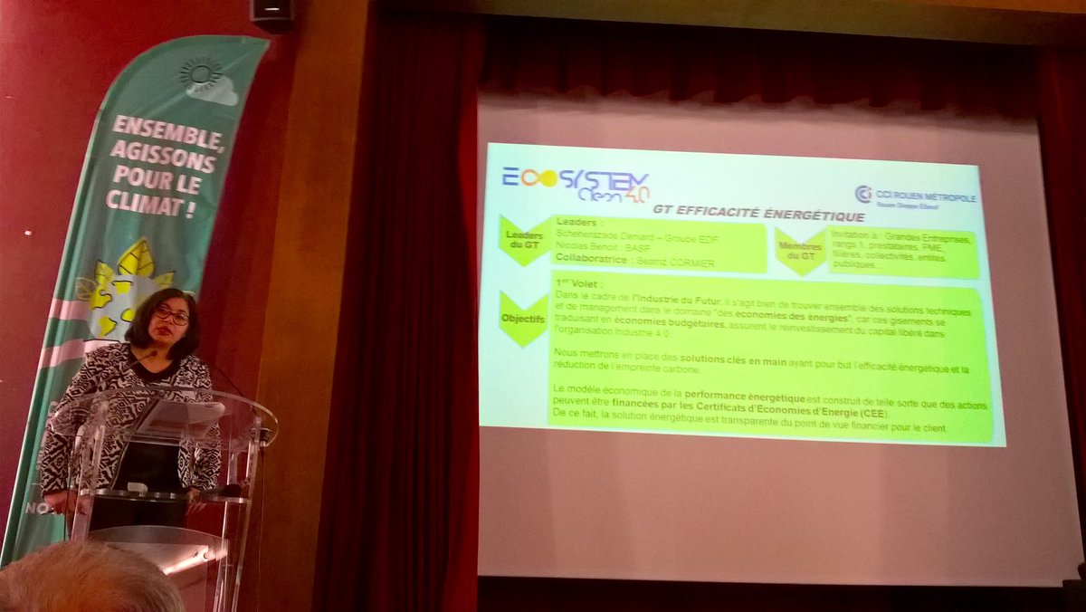 NadiaMezrar's tweet photo. 1er #EnergyMeeting #Ecosystem #Cleon40 #GT #Efficacité énergétique Des témoignages et retours d'experiences instructifs @EDFofficiel @CAseineeure @RRG_fr #Novacel des solutions et des perspectives ambitieuses mais réalistes https://t.co/fqLsleIv9t