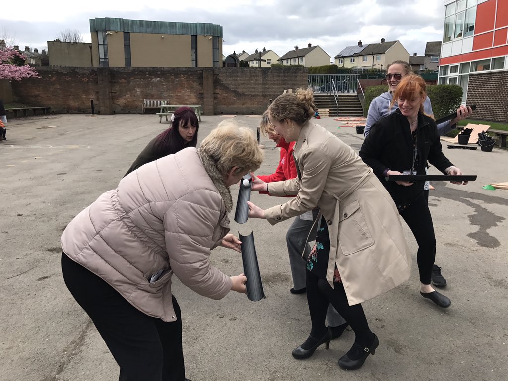 Tbatschool's tweet photo. More great photos from yesterday's staff training @stjoeshuddersfi
Maybe you can let the children have a go now π€π
#teambuilding #ownequipment #onsite #anyagegroup #curriculum #enrichment https://t.co/6OzWfRNGm4