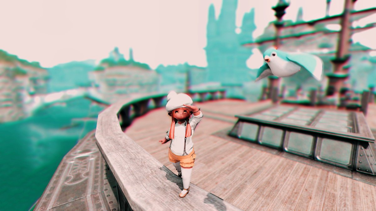 novaleya's tweet photo. "and the arms of the ocean are carrying me" #egidaily #FFXIV #FF14 https://t.co/vZL1In4NXV