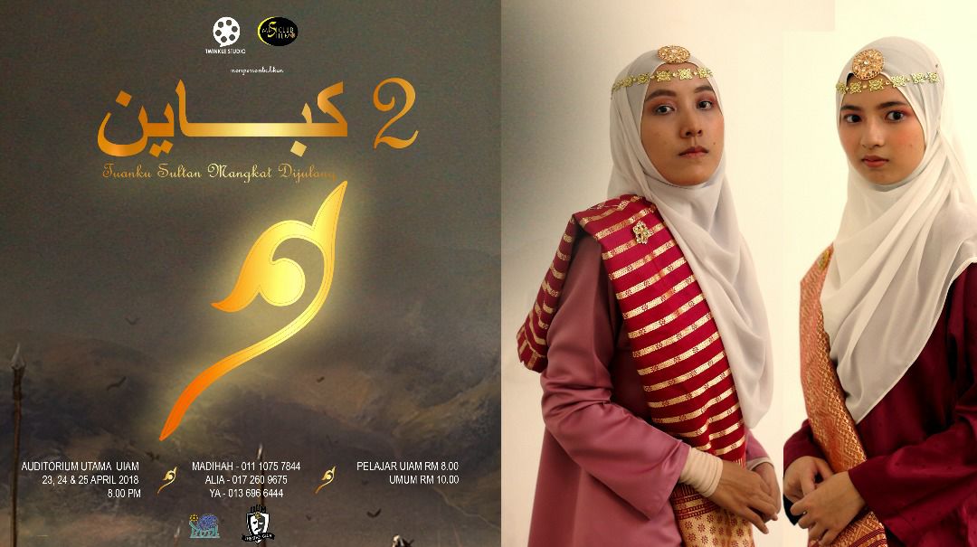 farizulikhmal's tweet photo. Today's promotion: As Twinkle Studio will be back with another 'Kebayan' theatre in less than a week, I invite you to free your time, contact any of our PICs and secure your seat on any of the three show dates! #Kebayan2IIUM #TwinkleStudio #MISIClub https://t.co/eDoKTyNLqd