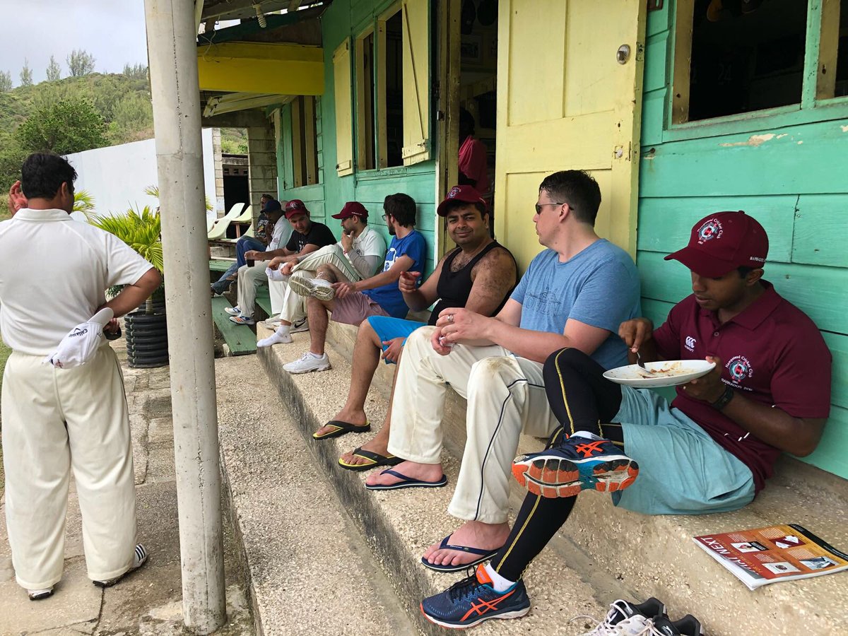 HampsteadCC's tweet photo. Some more pics from yesterday’s match. Top performers were Kapil with a #DigIn knock of 37. Mikey Holmes with a great spell first up, taking 3 top order Ws. And Georgie “Hummus” Trigatkis who has taken 5 Ws in 2 with another 3 fer today. Leading wicket taker so far. #HCCTour https://t.co/EXfNNw9hMk