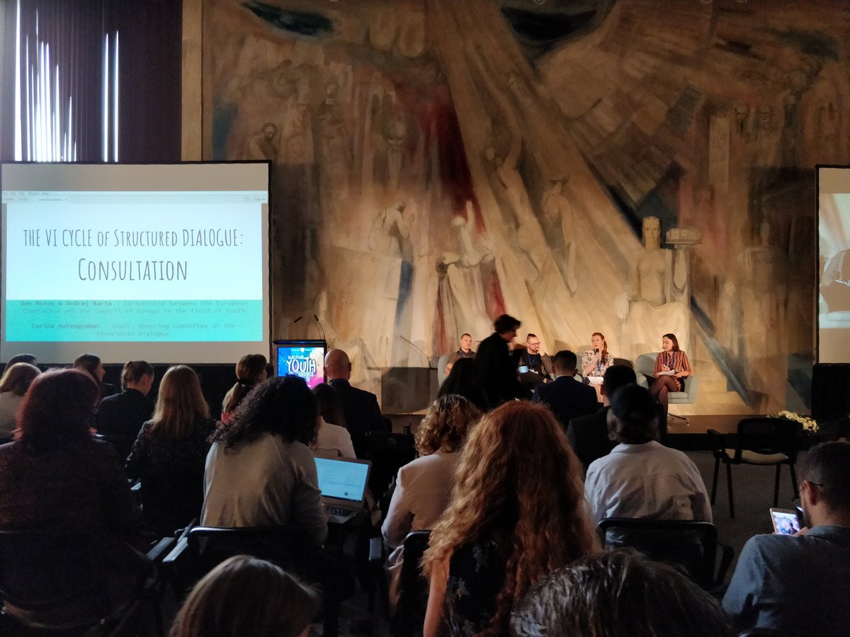 YEUworld's tweet photo. Set and ready to see what happened since #EUYC in Tallin - #Estonia till now in #EU2018BG #EUYCSofia #StructureDialogue #Consultations #WhatsNext #SpeakUp https://t.co/e2BUNUbD9s