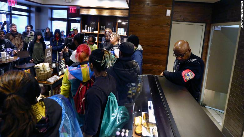 CNN's tweet photo. What the Starbucks incident tells us about implicit bias https://t.co/WK1m5X632x https://t.co/EHCcB20MEk