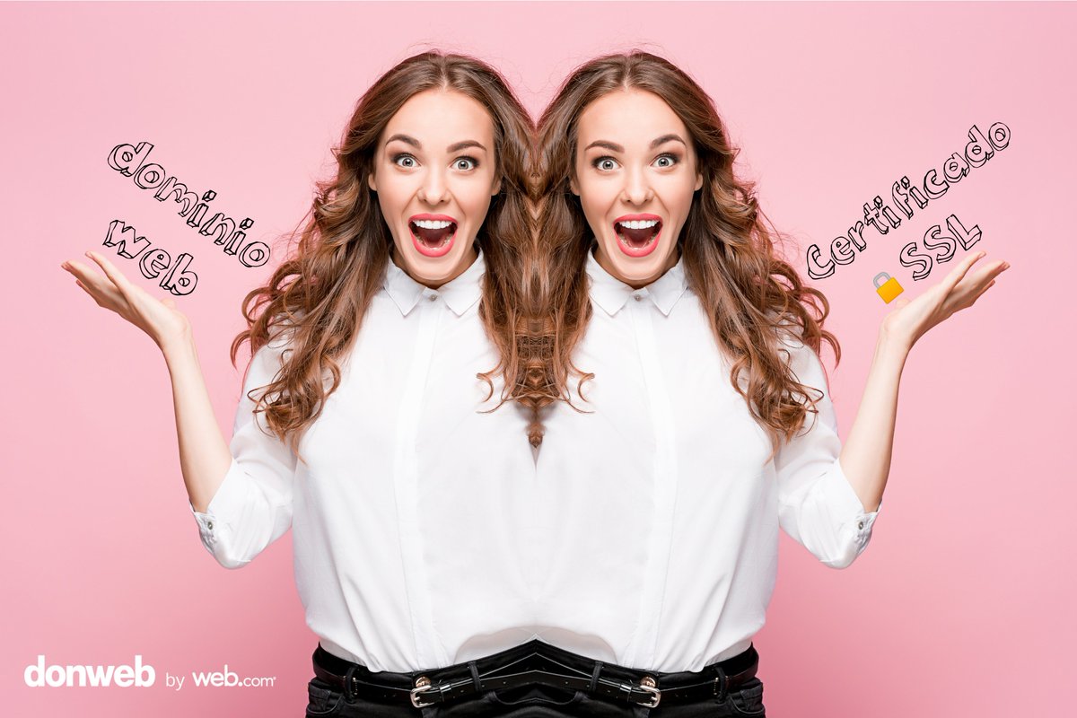 DonWebOficial's tweet photo. ¿Cuál de estas opciones te parecen decisivas para potenciar las ventas de tu tienda online?
- #CertificadoSSL 🔒
- #DominioWeb 💻
¡Déjanos tu opinión y participa de nuestro desafío #webinarDW!
🗣️ https://t.co/WrASC99Fl9 https://t.co/wxNagOHJx2