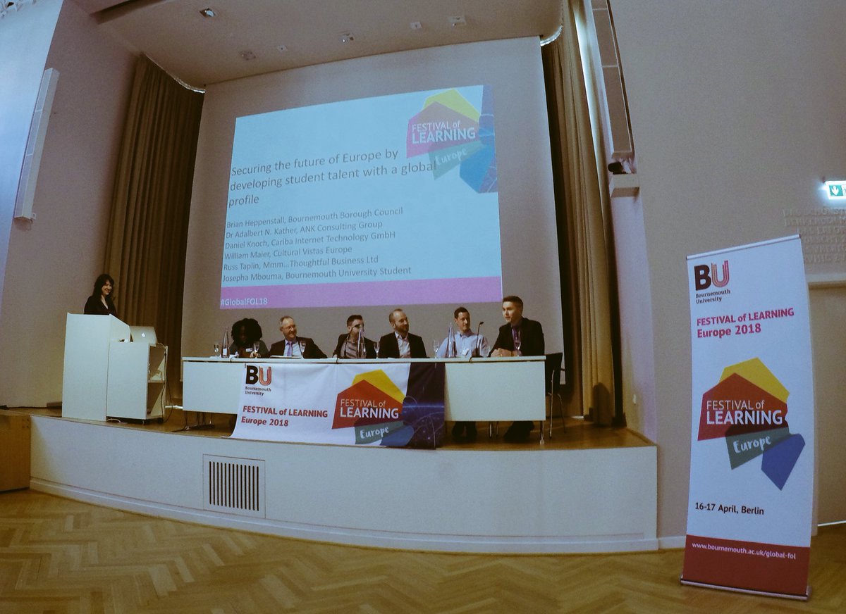 KHHristov's tweet photo. “Adaptation to new environment and unique culture is a key skill for developing a #GlobalBU #talent” @daniel_knoch CEO #Cariba AG, @maunawai - contributing to #GlobalFoL18 in #Berlin https://t.co/cNE96SD05t