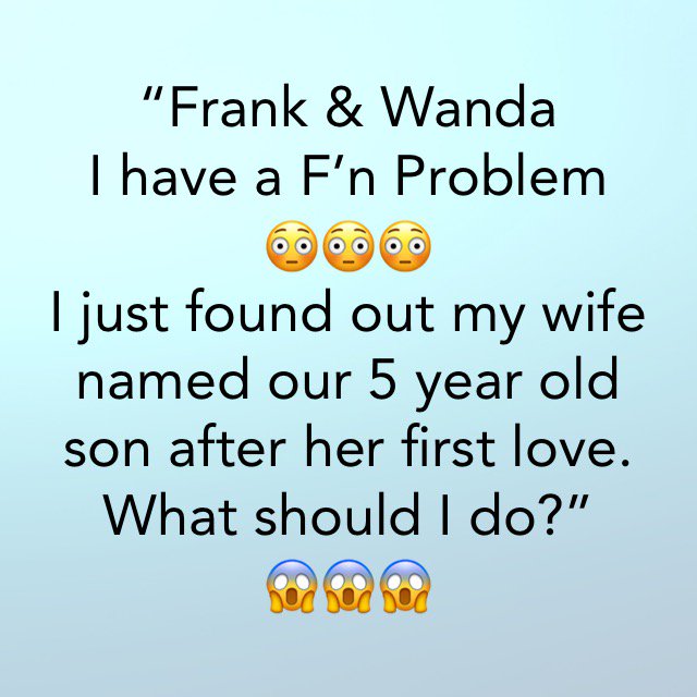 V103Atlanta's tweet image. @FRANKSKI @WandaSmith_ATL have a F'n Problem.  #WhatWouldYouDo #Crazy #V103FnProblem