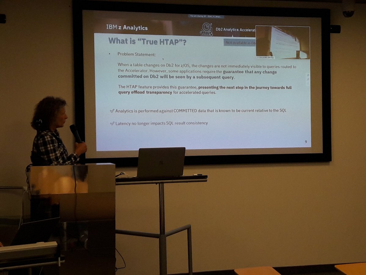 SouissiDadou's tweet photo. What's true HTAP? Now with @Ute Baumbach during Db2 Analytics Accelerator UG meeting in Milan @IBMCCtr @IBMZ @Db2World @IBMAnalytics with @Leif_Pedersen1 @garnould34 @RuedigerStumm https://t.co/2QjLf0fgqh