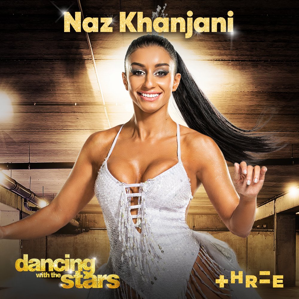 DWTSnz's tweet photo. She managed to quickstep herself into @TheBachelorNZ's heart but can she master the salsa? Say hello to your final star... Naz! 

Get to know more about Naz: https://t.co/QJjiAgYSO8

#DWTSNZ | Premieres Sun April 29 | @ThreeNewZealand https://t.co/yoSL06n43C