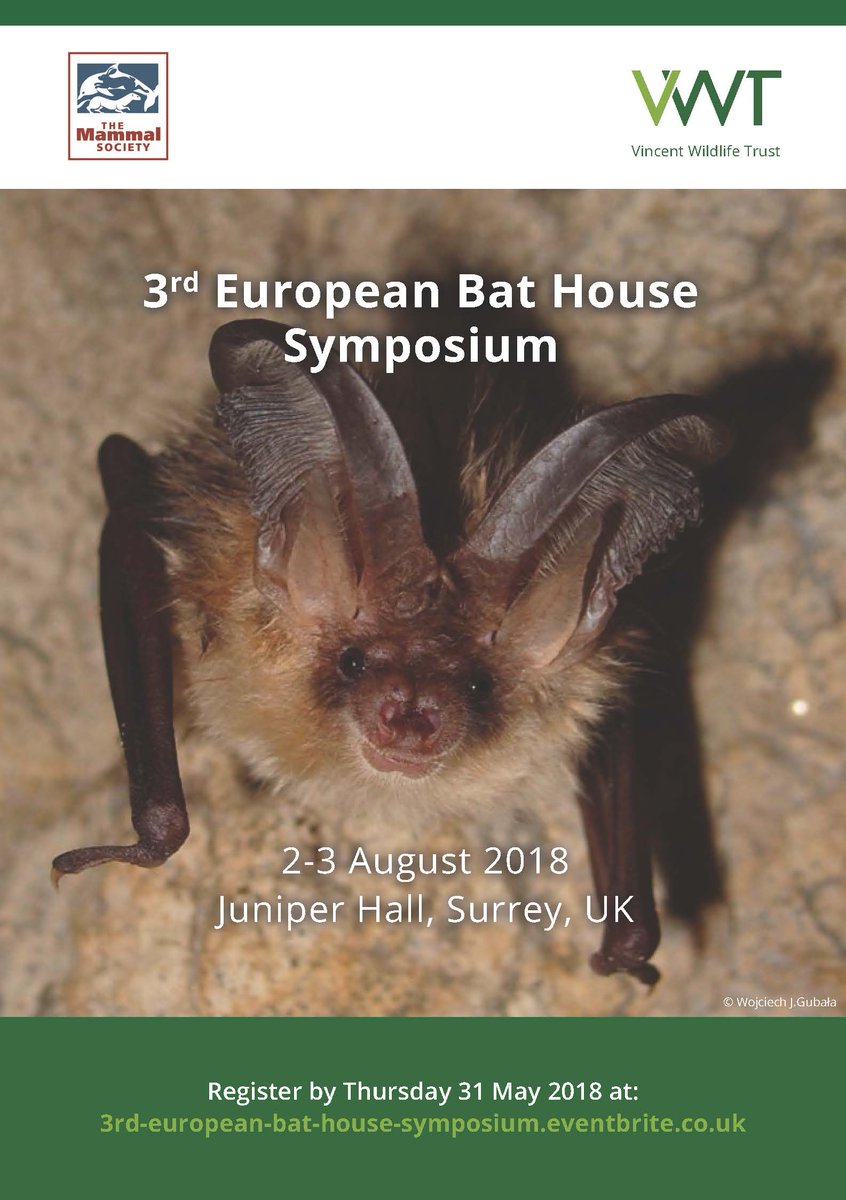 vincent wildlife on twitter the 3rd european bat house symposium