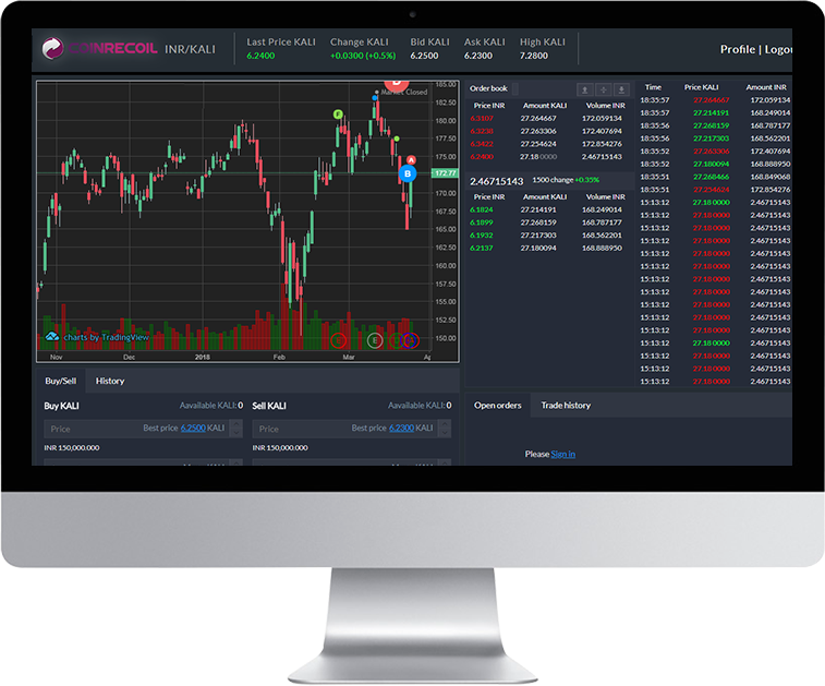 CoinRecoil - coinrecoil.com - Future is here! The next generation Digital Asset Trading Platform. Registrations are open. Trading goes live in August 2018