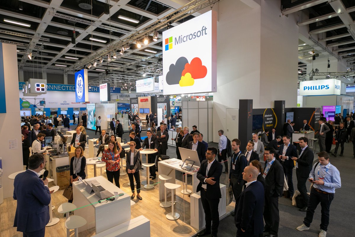 MS_PublicSector's tweet photo. Neugierig, was Künstliche Intelligenz im Gesundheitswesen zu suchen hat? Microsoft auf der #conhIT https://t.co/3gQwAIVxpf
