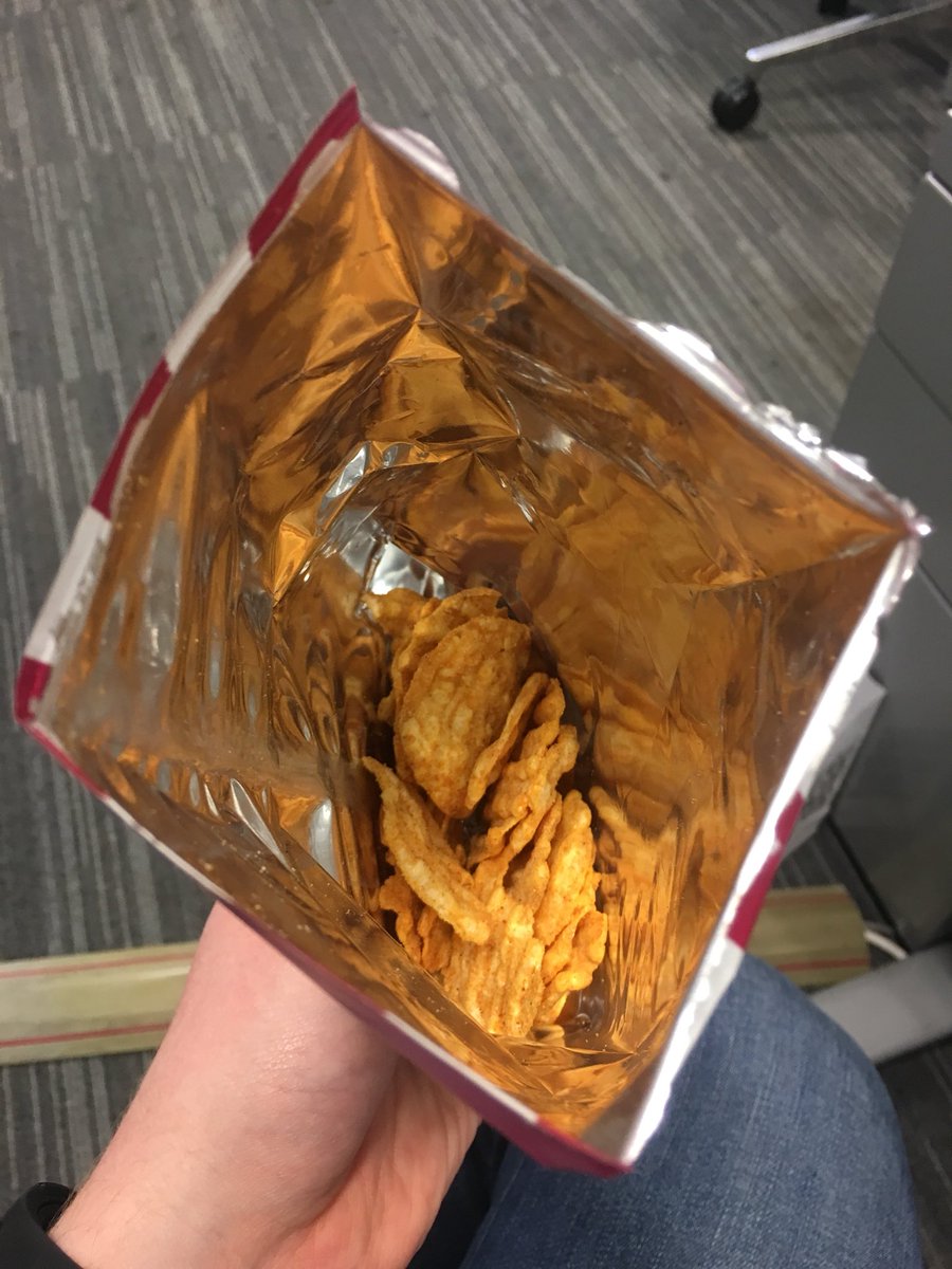 I won’t be buying these <a href="/eat_news/">EAT News</a> Popchips again! £1 for a bag that’s 10% full of crisps.....what a joke
