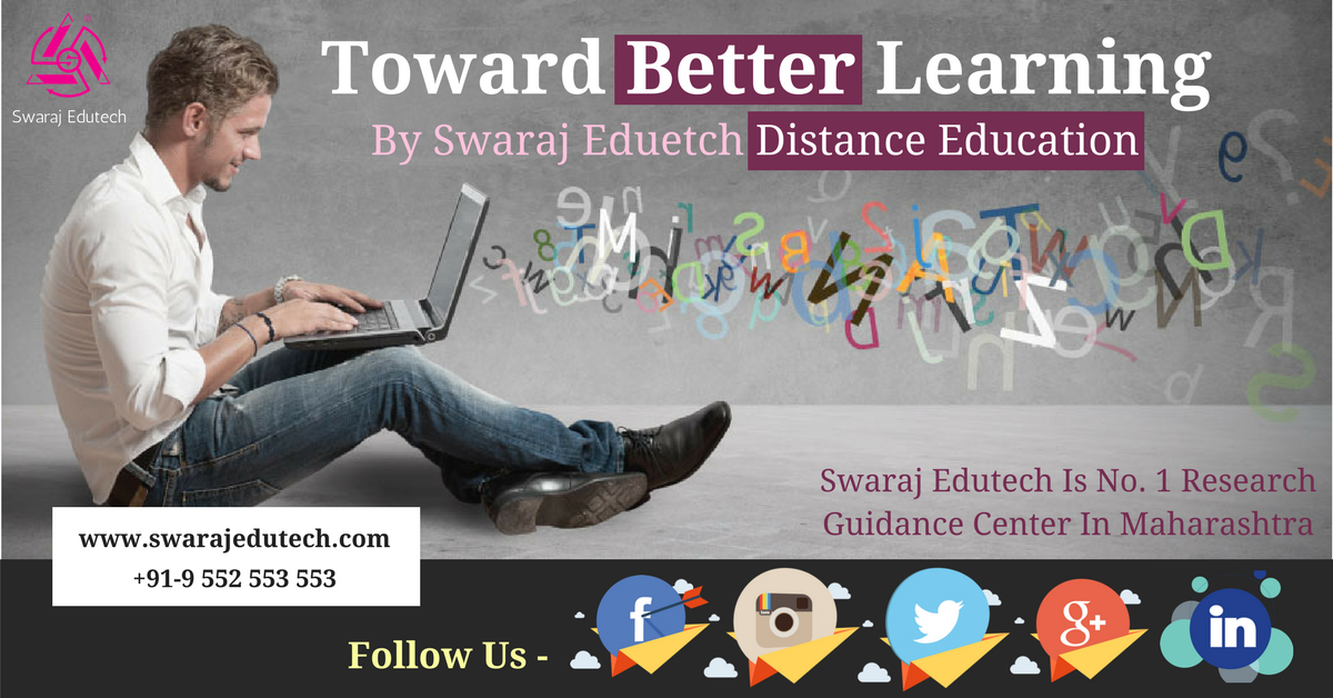 SwarajEdutech's tweet photo. Swaraj Edutech is a Distance Learning Program. Distance Education is extremely advantageous for students who wish to not get the enough time to do, pursue their higher studies this. 
Call : 9 552 553  553
Email: swarajedutech@gmail.com
#phd #phdcourses #phdadmissions #phdholders https://t.co/fbeKYJd0hp