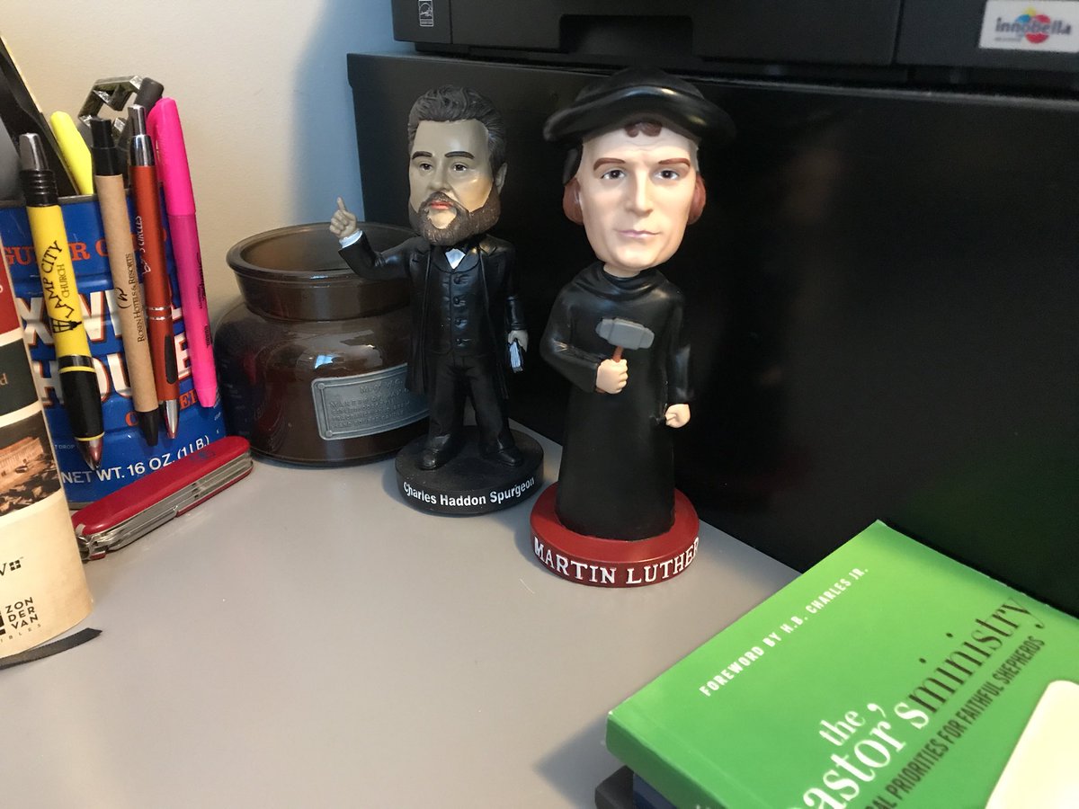 RealSethWaldrop's tweet photo. Thanks @Theo_Bobblehead for this awesome bobble of Luther! I think Chuck and Marty are going to be besties. 🤓👍🏻💯🔥 https://t.co/yoWKfuttSZ