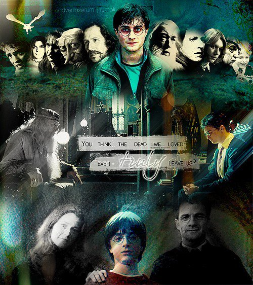 PotterWorldUK's tweet photo. “You think the dead we loved ever truly leave us?” https://t.co/a1LtXDkRYB