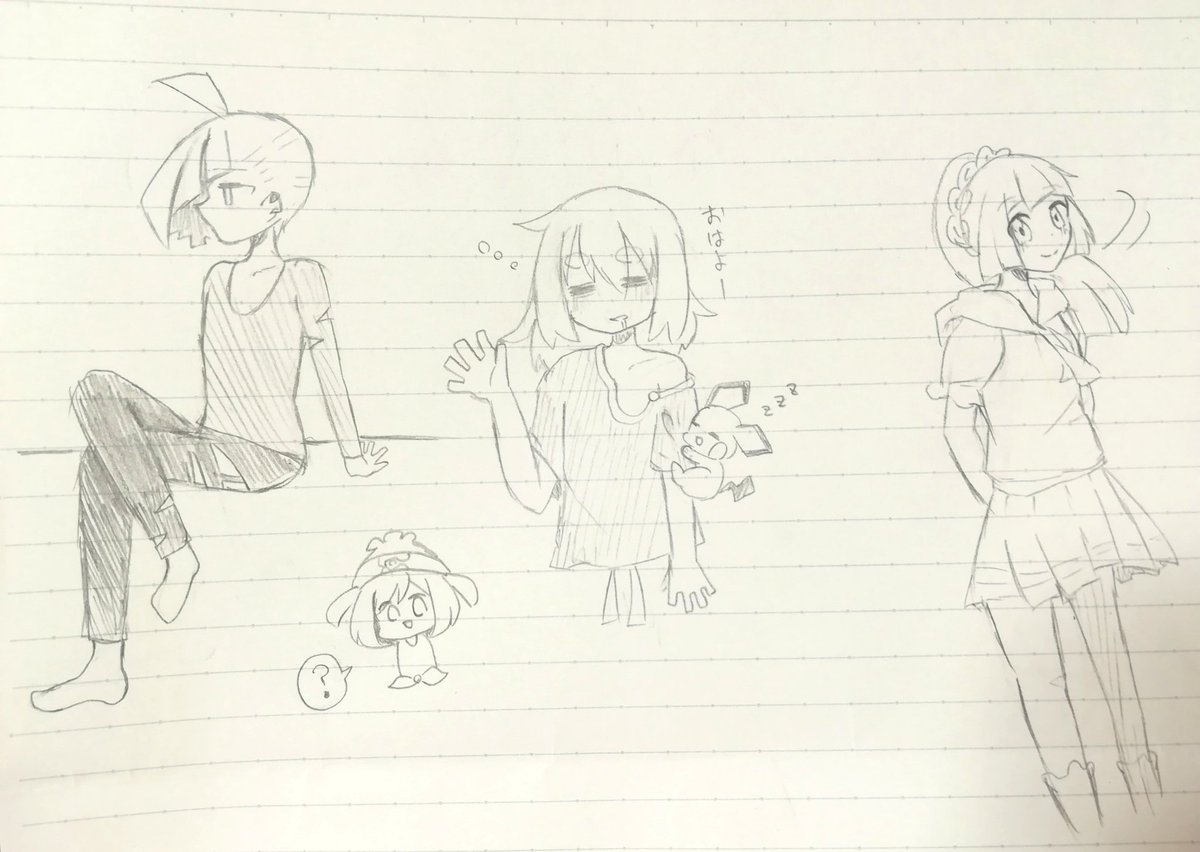 本日のらくがきでございます😇 