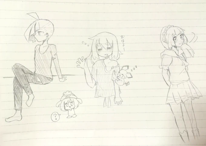 本日のらくがきでございます😇 