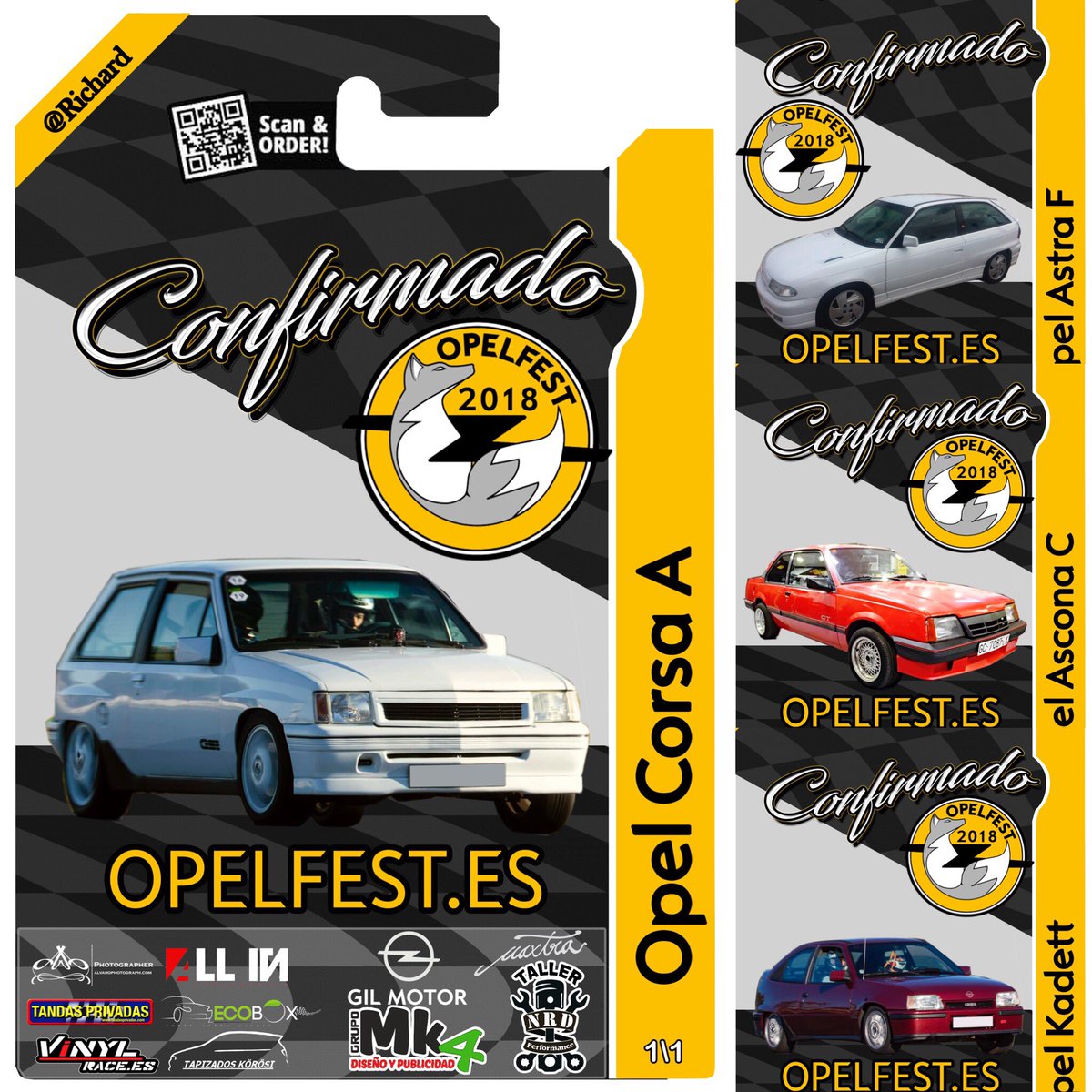 OpelFest's tweet photo. Muchos opeleros ya tienen su entrada para el gran evento.

¿y tú? ¿Te lo vas a perder?

https://t.co/xjNe2RhbpG

Compra tu entrada aquí: https://t.co/wlLB2PxB1m…

#opelfest #opelfest2k18 #opelfest2018 https://t.co/MuVF6S1UdH