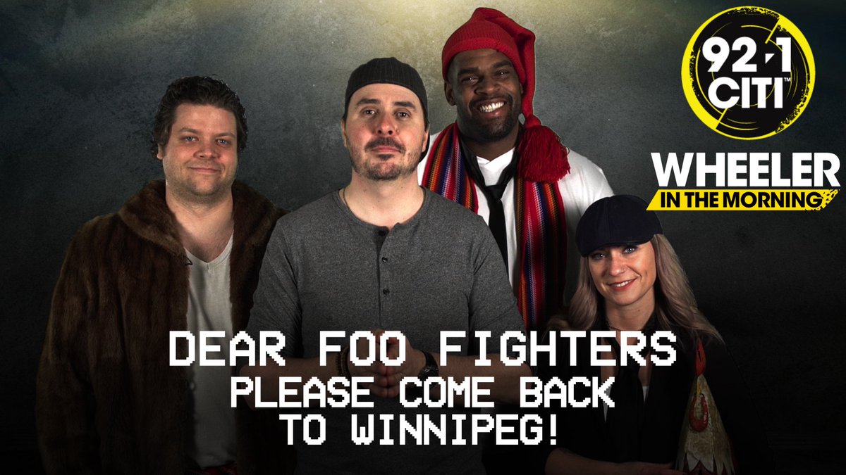 Help bring The Foo Fighters back to Winnipeg!! Check out our video and share it loud and proud!!
youtu.be/kQVOZAr33Sc