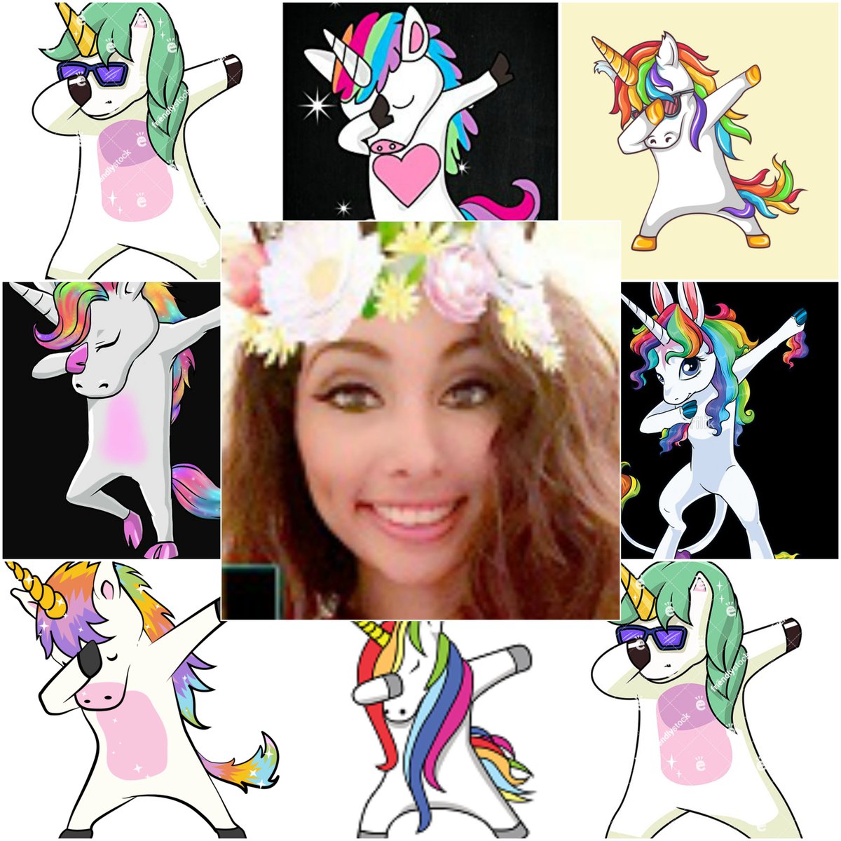 BanksHeavenSent's tweet photo. I saw these Dancing Group of unicorns and they told me to give Our Goddess Something. Every Dab is a bit of Good Luck from them to you. Hope you like it. #KeepDabbing #BanksieForever @Banksie231 @LindseysLegion https://t.co/eCgU6lACEu