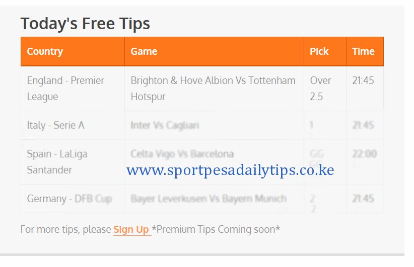 SpesaDailyTips_'s tweet photo. Today FREE TIPS POSTED. Click: https://t.co/NxRojthZ9I Cheers.
IEBC
Kenneth Matiba
#JuliusMalemaChallenge
#ArtisticTuesday
#LaikipiaOnTheMove
#UhuruLondonVisit
#AdelleAndShaffieOnKISS
Chebukati
connie nkatha maina https://t.co/VKyVwpZJSk