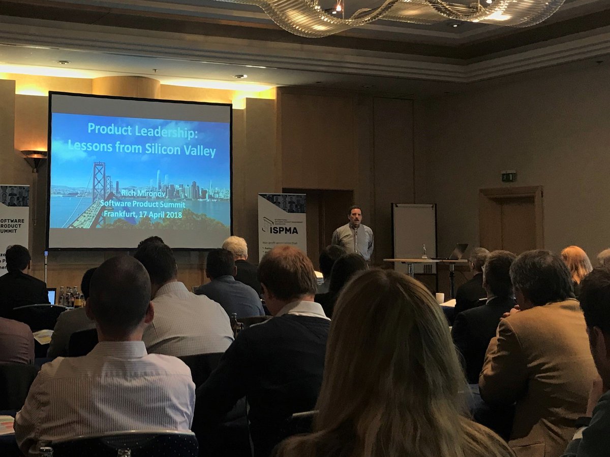 iSQICert's tweet photo. Greeting from the Software Product Summit of @ispma_org!
The day starts with the keynote of @RichMironov about "Product Leadership: Lessons from Silicon Valley"

#SoftwareProductSummit #conference #isqi #certifyingpeople https://t.co/L3aF2u7QsN
