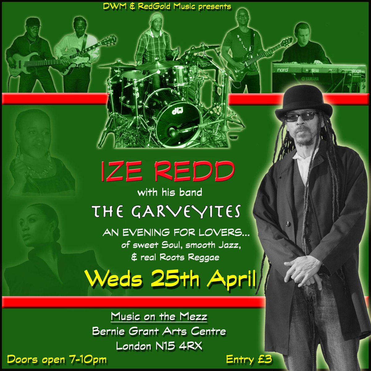 ize_redd's tweet photo. I'm seriously looking forward to this one..... you should too
#jazz #reggae #soul #rootsreggae #livemusic #musiclover https://t.co/qnp1twptUZ