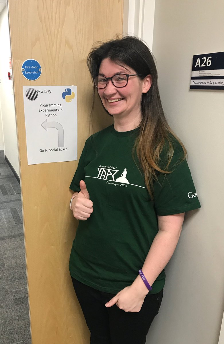LeighKeating's tweet image. Got dared by @shadowcat_mdk to wear Perl t-shirts to my Python course. #missionaccomplished