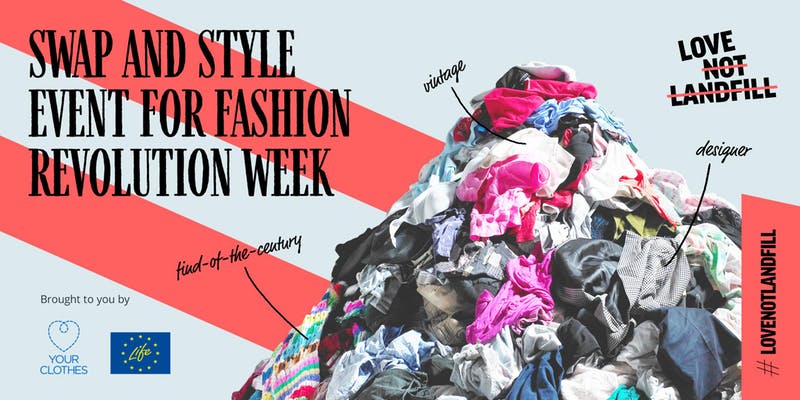 One week until the first <a href="/LoveNotLandfill/">Love Not Landfill</a> event: Swap &amp; Style at <a href="/LMBTextiles/">LMB Textiles</a>, an exclusive chance to rummage through thousands of clothes and get advice from stylist <a href="/Backofwardrobe/">BackOfTheWardrobe</a> <a href="/fashrev/">FashRev</a> #FashionRevolution <a href="/ecap_eu/">ecap EU</a> eventbrite.co.uk/e/love-not-lan…