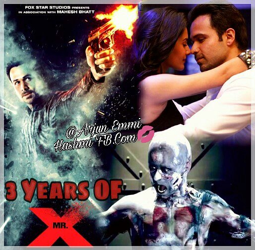 ArjunEmmiHashmi's tweet photo. Jo Tha Jal Kar Khakh Ho Gya Ab Bas Ek Saya Hoon #MrX Naam Hai Mera Tumhari Maut Ban Kar Aya Hoo #3YearsComplete Celebrate @emraanhashmi @AmyraDastur93 @TheVikramBhatt @MaheshNBhatt @EHCOBRAMAN @Emraanians @deepu_emmi @anil_emraan @RoySamapti @tripti_emmi https://t.co/Ys719LRadM