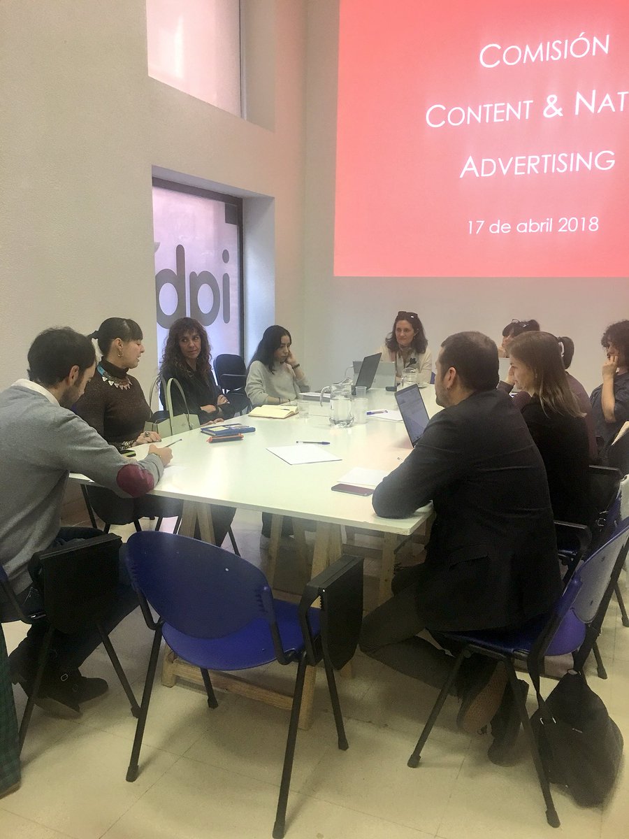 IAB_Spain's tweet photo. Hoy en IAB Comisión de Publicidad Nativa y Branded Content con @Bacebes #IABComisiones https://t.co/q6iYo2vByI
