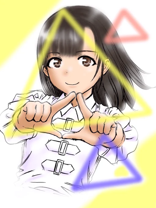 以前描いたものナンスけど、せっかくの417の日なんで似てる似てないは置いといて載せます 