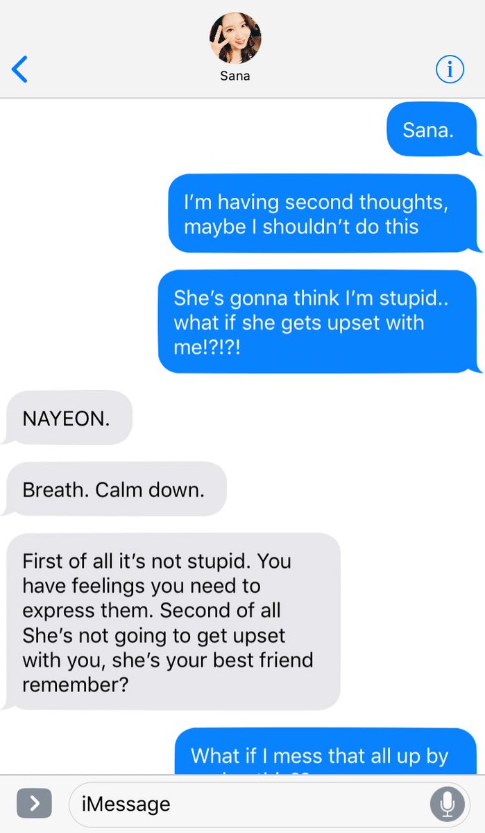 「ɴᴀʏᴇᴏɴ ᴛᴇxᴛs sᴀɴᴀ」   “𝚢𝚘𝚞’𝚕𝚕 𝚛𝚎𝚐𝚛𝚎𝚝 𝚒𝚝 𝚕𝚊𝚝𝚎𝚛”