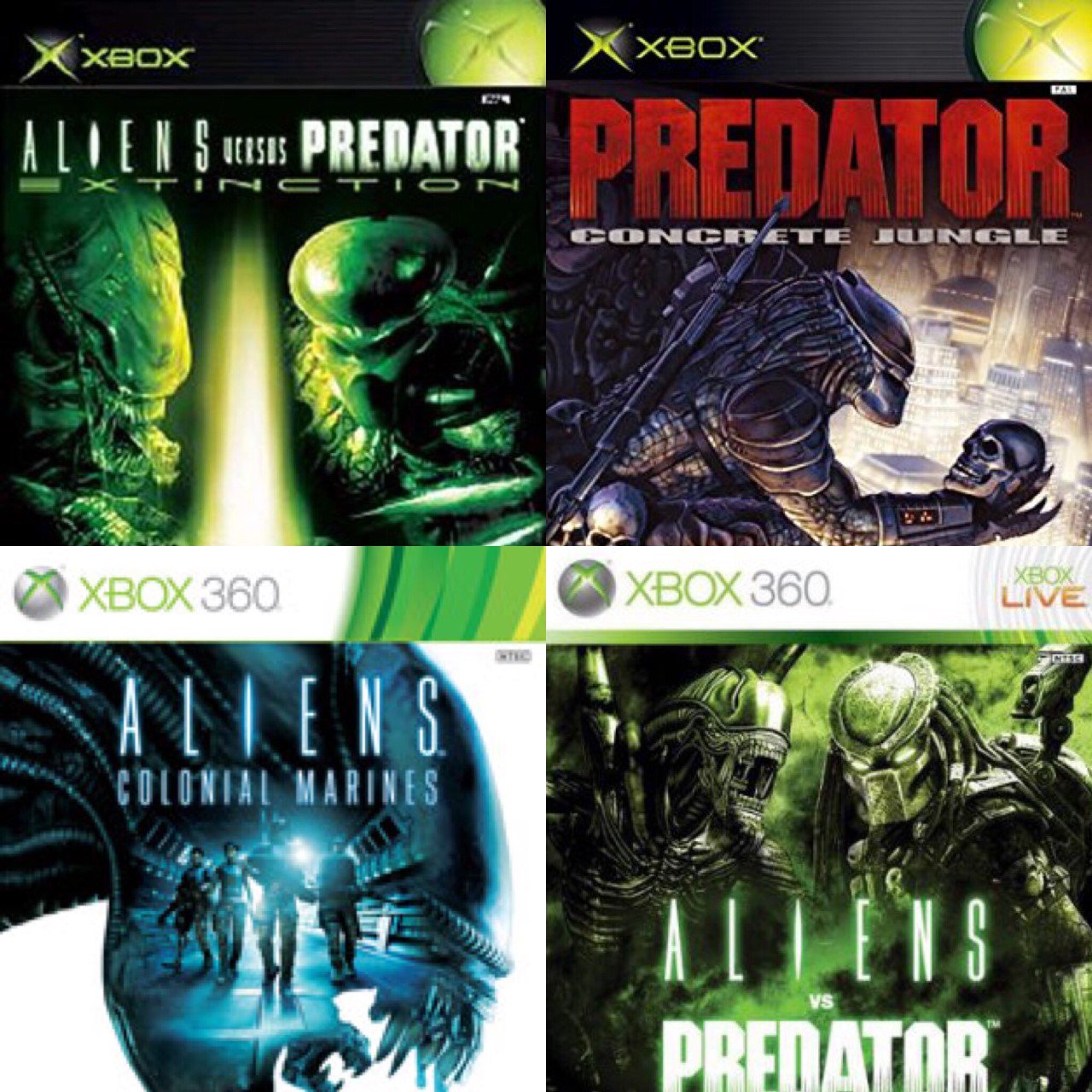 Alien vs. Predator Galaxy on X: Hey @Xbox and @FoxNext, we'd love to see  the games Aliens Vs. Predator: Extinction, Predator: Concrete Jungle, Aliens  Vs. Predator (2010), and Aliens: Colonial Marines given