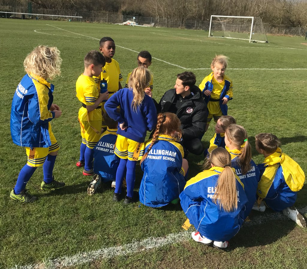 EllinghamSport's tweet photo. The Year 3/4 Mixed Tag Rugby Team at the @Kingston_SSP Kew Tournament. https://t.co/hKwb8EaTXv