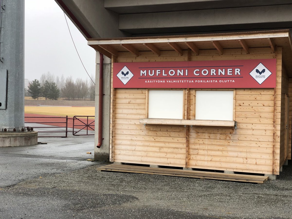 Kesää odotellessa. #fcjazz #mufloni #poristadion #olut #jalkapallo