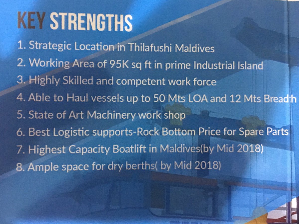 DimoCoastline's tweet photo. Our Key Strengths. #dimocoastline#thilafushiyard https://t.co/H5FWgLGIVN