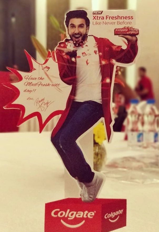 Ranveer Singh Colgate Max Fresh Ad